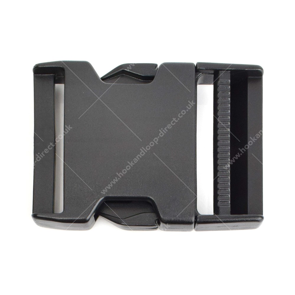 Black Side / Quick Release Buckles (50mm, 100 Buckles)