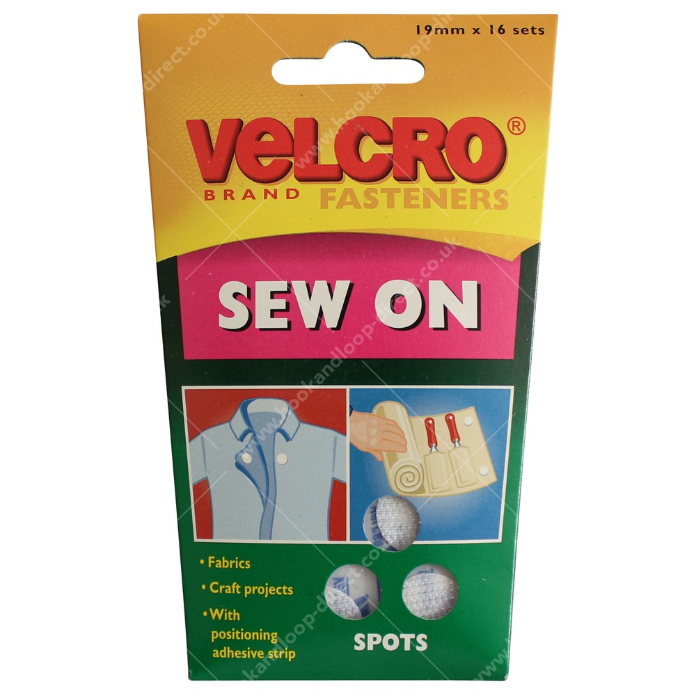 Sew On VELCRO® Hook & Loop Spots